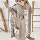 Susie Vest | lange capuchon vest