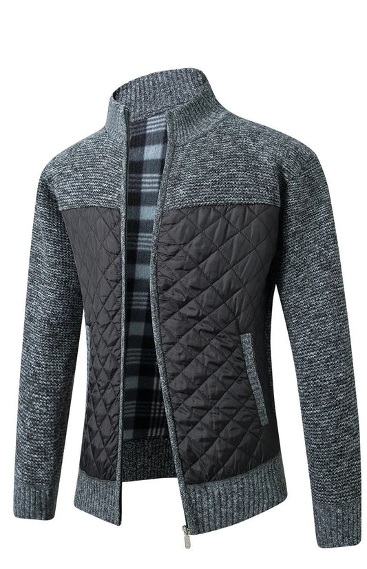 Men's Slim-Fit Quilted Jacket