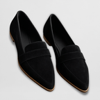 Dames Orthopedische Suède Loafers Zacht