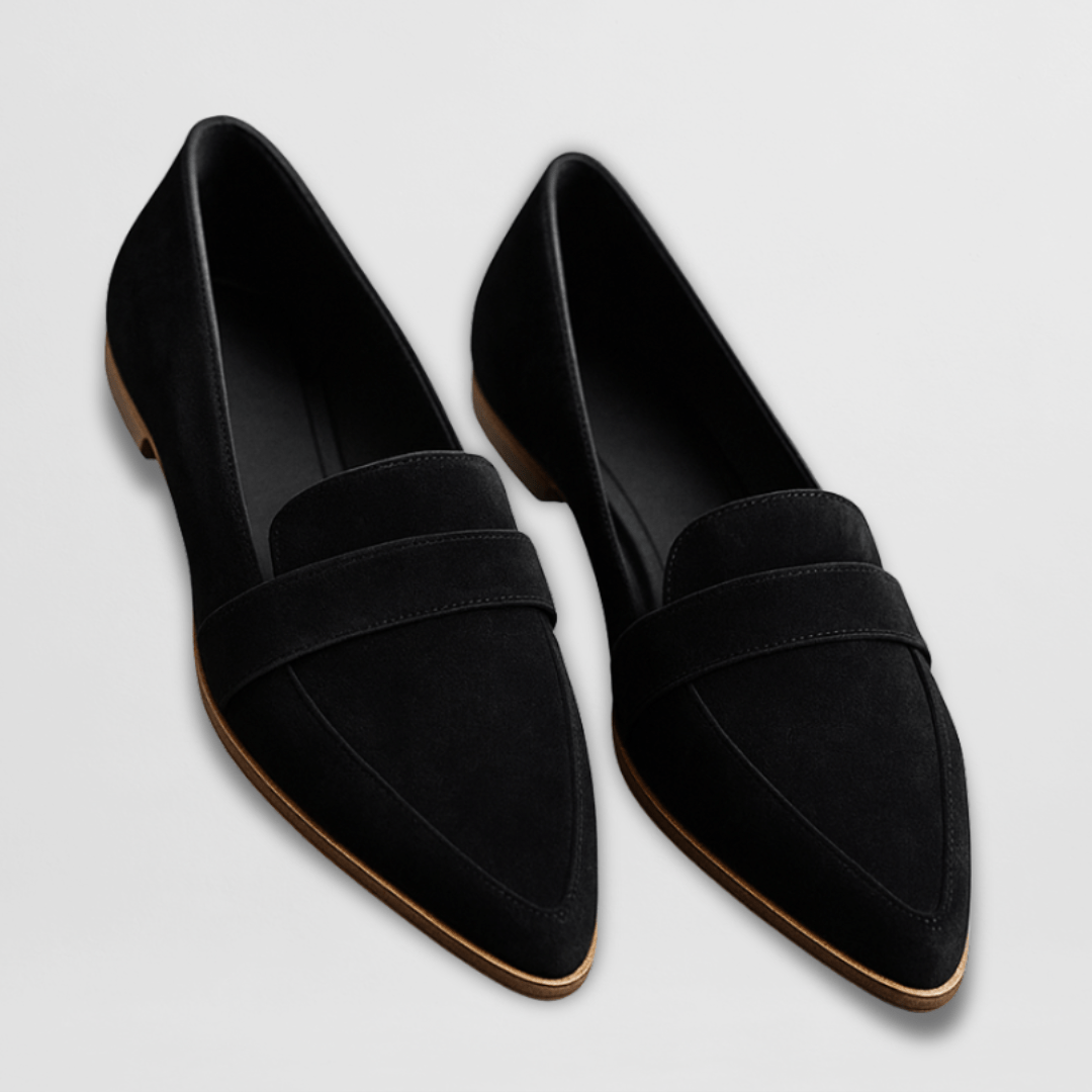 Dames Orthopedische Suède Loafers Zacht