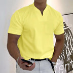 Heren Smart Casual Polo Montarello