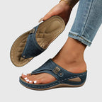 Dames Orthopedische Comfort Instap Sandalen