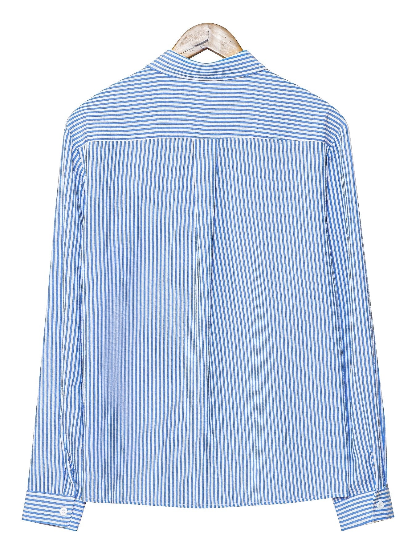 Heren Seersucker Gestreepte Zomershirt Montarello
