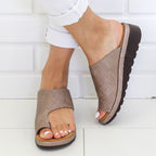 Dames Orthopedische Sleehak Sandalen Voetondersteuning