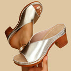 Dames Orthopedische Sandalen met Dikke Hak