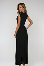 Dames Mouwloze Maxi Avondjurk Elegante Stijl