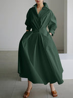 Dames Elegante Lange Maxi Jurk