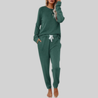 Dames Casual Lounge Set Lange Mouwen