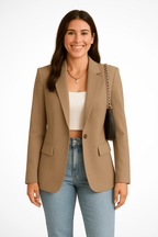 Dames Elegante Blazer Tijdloze Stijl