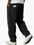 Heren Casual Corduroy Broek Montarello