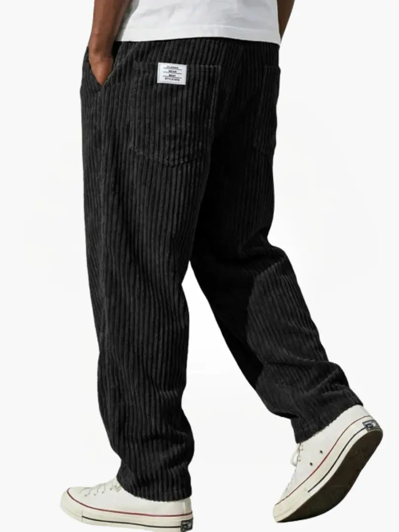 Heren Casual Corduroy Broek Montarello