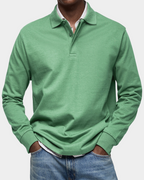 Heren Polo met Lange Mouwen Montarello