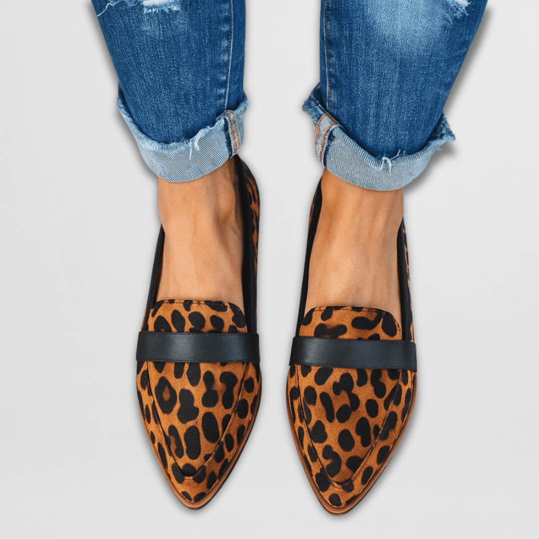 Dames Orthopedische Suède Loafers Zacht