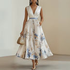 Dames Maxi Jurk Mouwloos Zomer