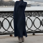 Dames Comfortabele Winter Maxi Jurk