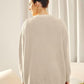 Ukiah Vest | Dames Herfst Oversized V-hals Vest met Knopen
