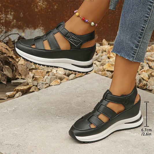 Dames Gesloten Teen Sandalen met Bandjes