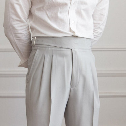 Classic Pleated Dress Pants