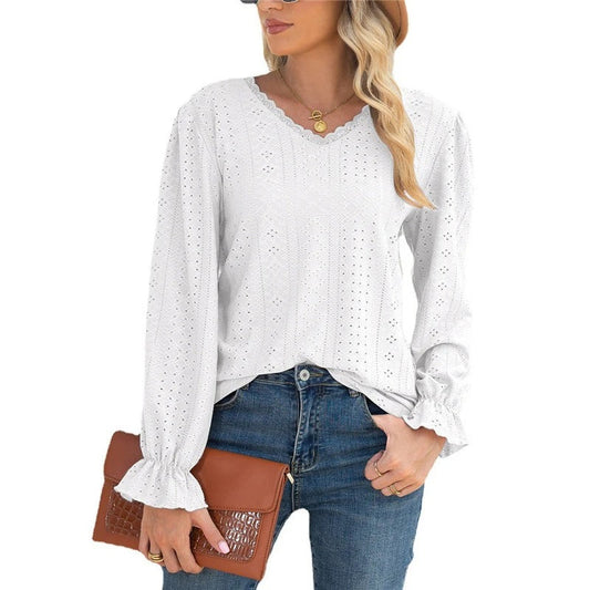 Sterre Blouse | Losse Blouse met V-hals