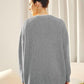 Ukiah Vest | Dames Herfst Oversized V-hals Vest met Knopen