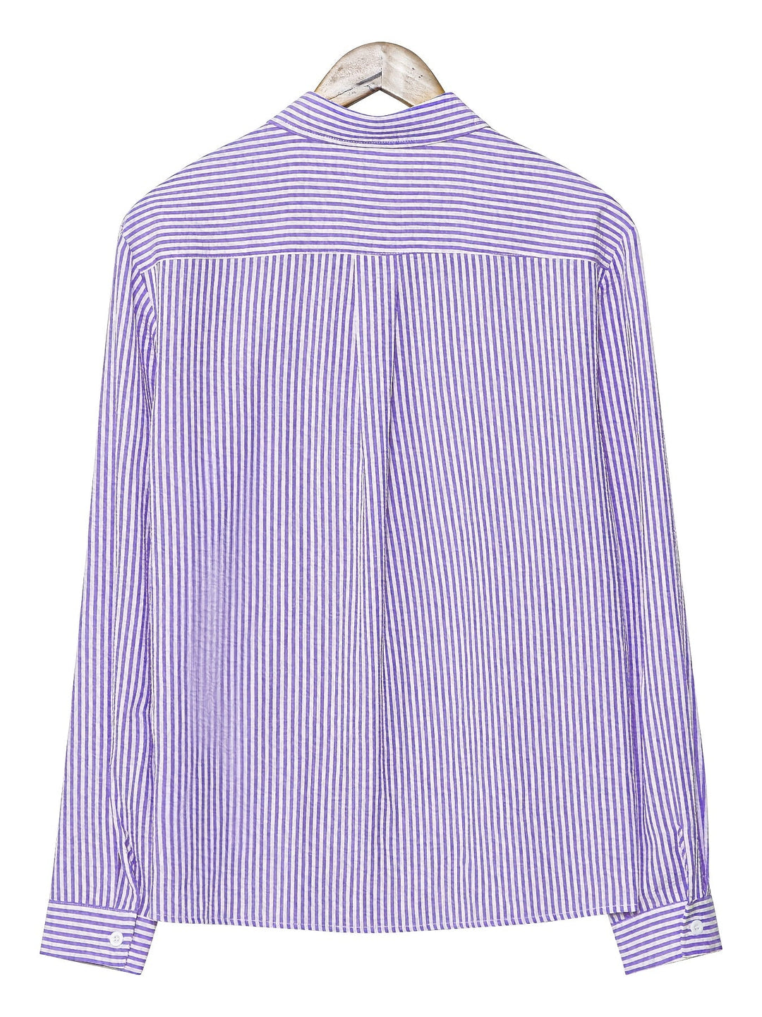 Heren Seersucker Gestreepte Zomershirt Montarello