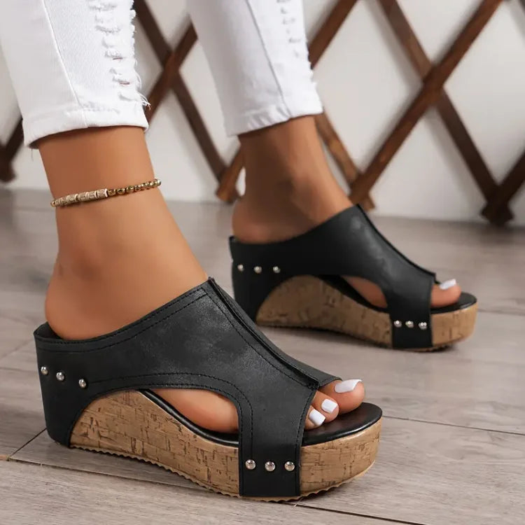 Dames Orthopedische Sleehak Sandalen Comfort