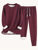Dames Comfortabele Lounge Twee Delige Set