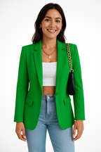 Dames Elegante Blazer Tijdloze Stijl