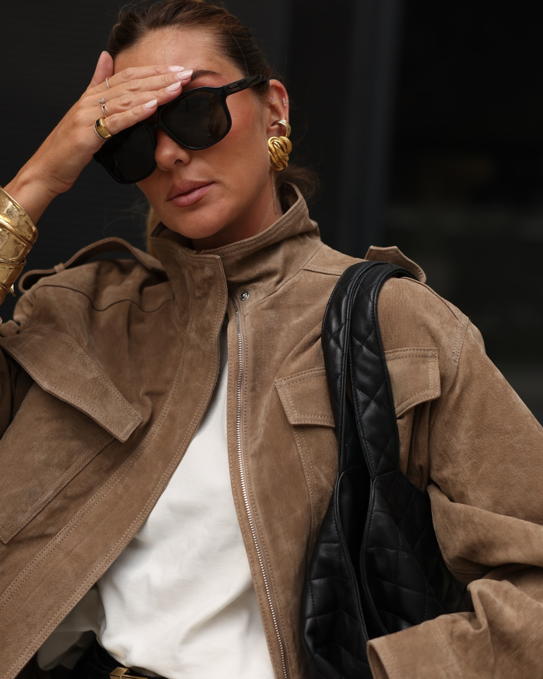 Whitleigh Jack | Dames Herfst Suède Utility Jack