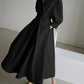 Vicki Jurk | Dames Herfst Elegante Maxi Jurk met Zwierige Pasvorm