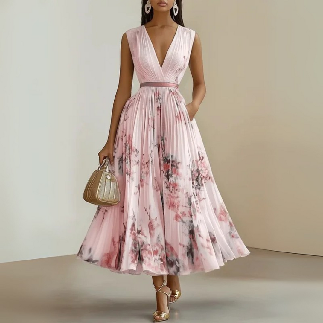 Dames Maxi Jurk Mouwloos Zomer