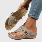 Dames Orthopedische Comfort Instap Sandalen