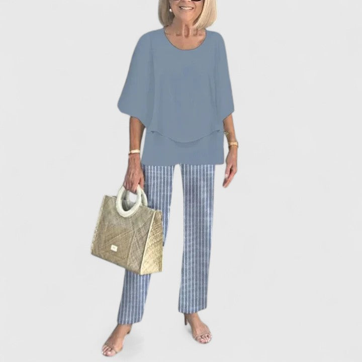 Dames Elegante Tweedelige Set