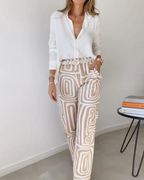 Dames Comfortabele Twee Delige Set