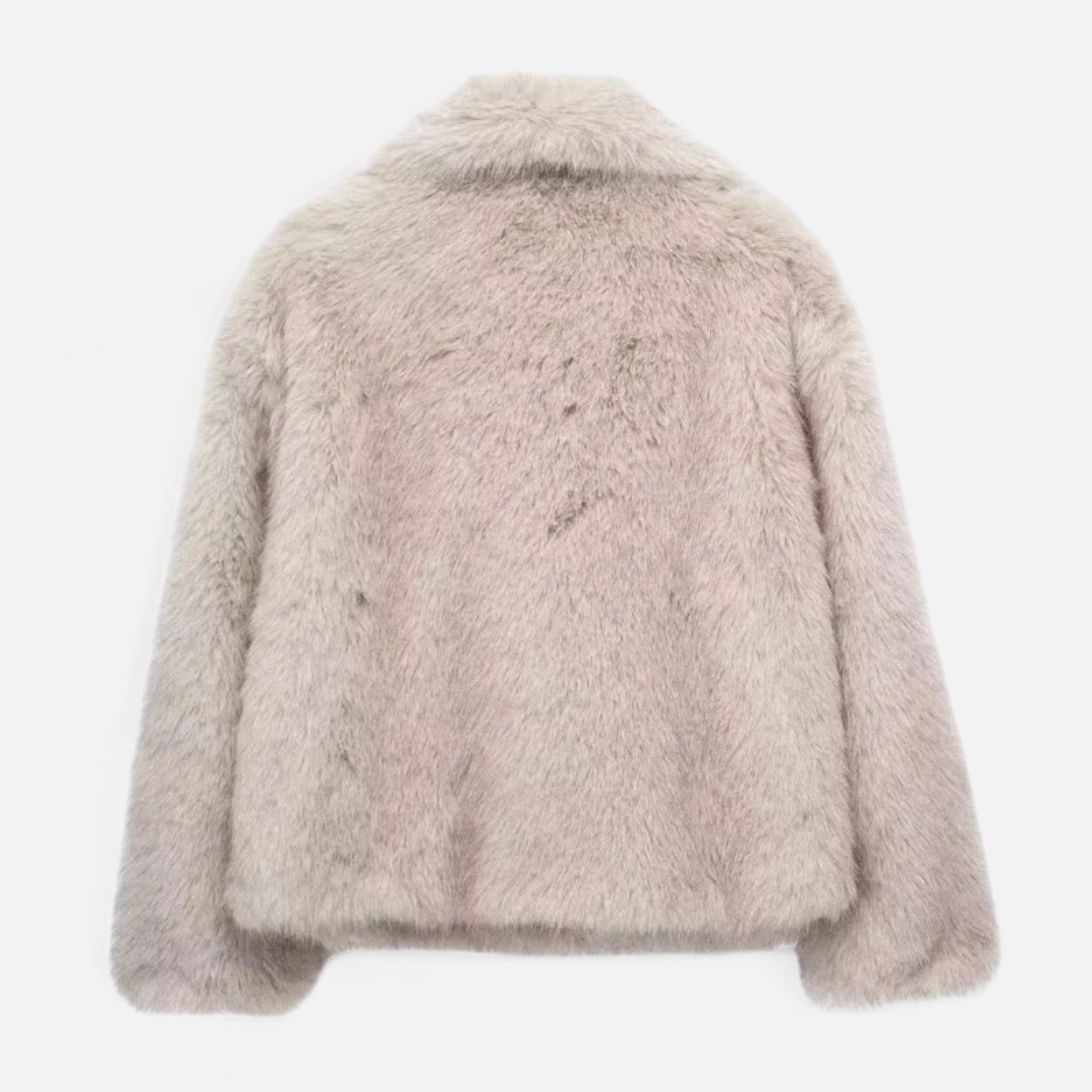 Dames Bordeaux Winterjas Klassieke Stijl