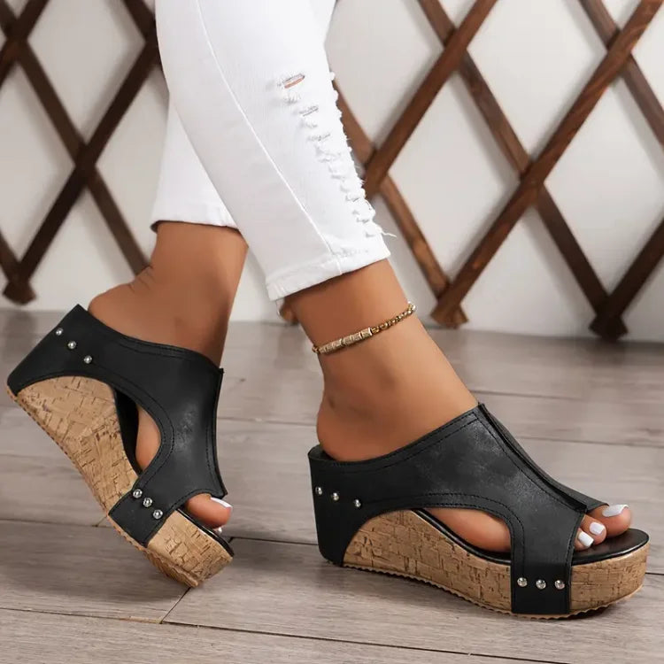 Dames Orthopedische Sleehak Sandalen Comfort