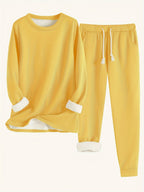 Dames Comfortabele Lounge Twee Delige Set