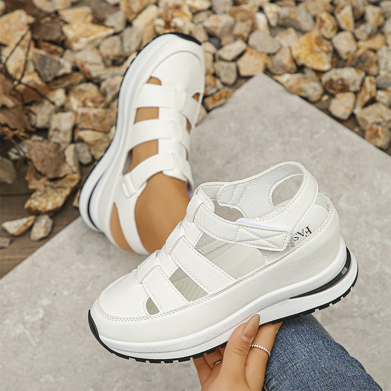 Dames Gesloten Teen Sandalen met Bandjes