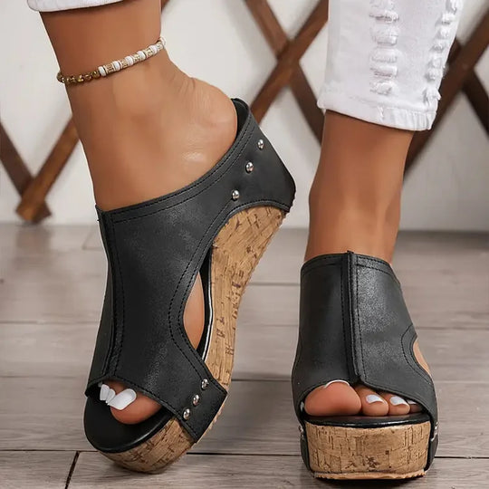 Dames Orthopedische Sleehak Sandalen Comfort