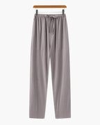 Men's Linen Trousers Lightweight Relaxed Fit