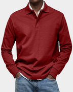 Heren Polo met Lange Mouwen Montarello