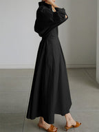 Dames Elegante Lange Maxi Jurk