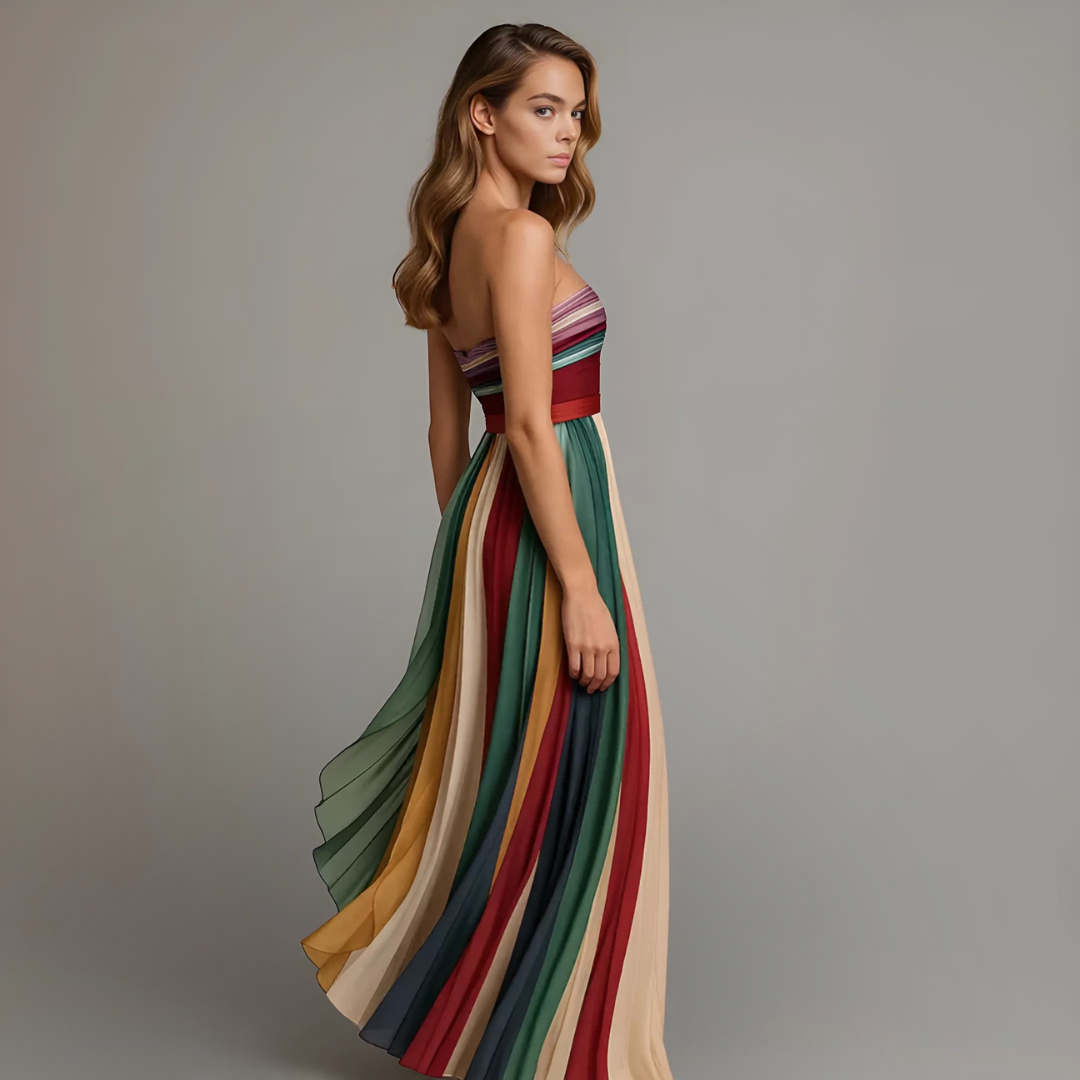 Dames Casual Lange Maxi Jurk