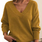 Whitney Jumper | Dames Herfst Kasjmier V-hals Jumper