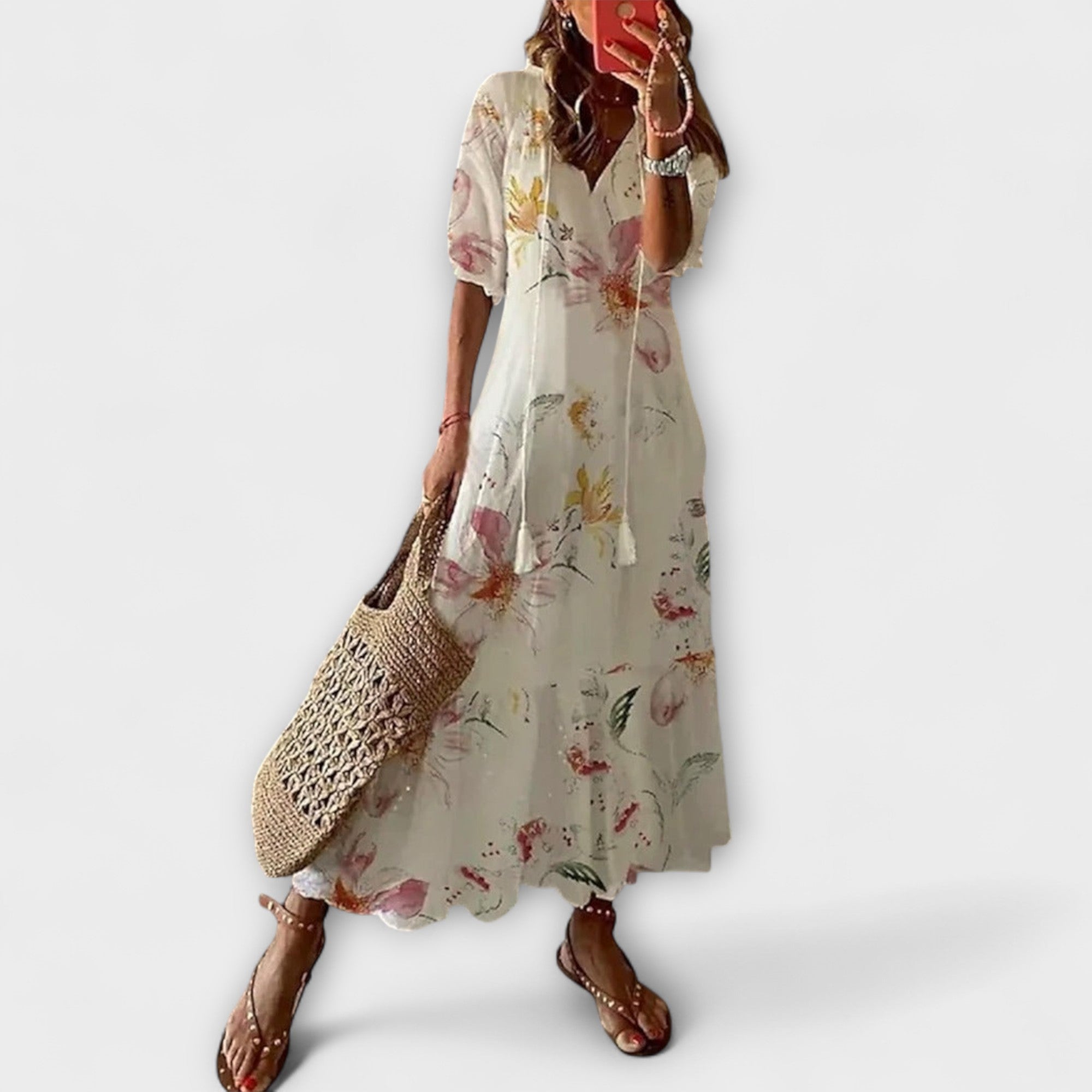 Women's Bohemian Flowy Summer Dress