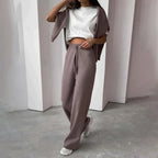 Dames Cashmere Lounge Set Comfortabel