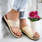 Dames Orthopedische Sleehak Sandalen Voetondersteuning