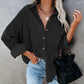Maristela Top | Vintage Lange Mouw Top