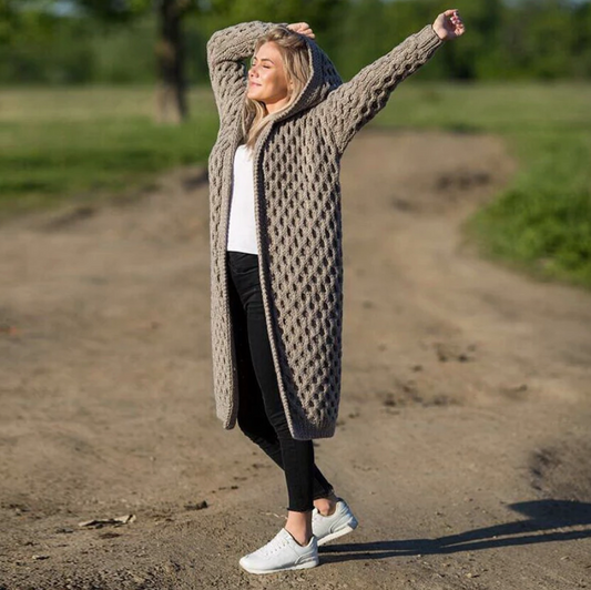 Trina Vest | Oversized Capuchon Vest