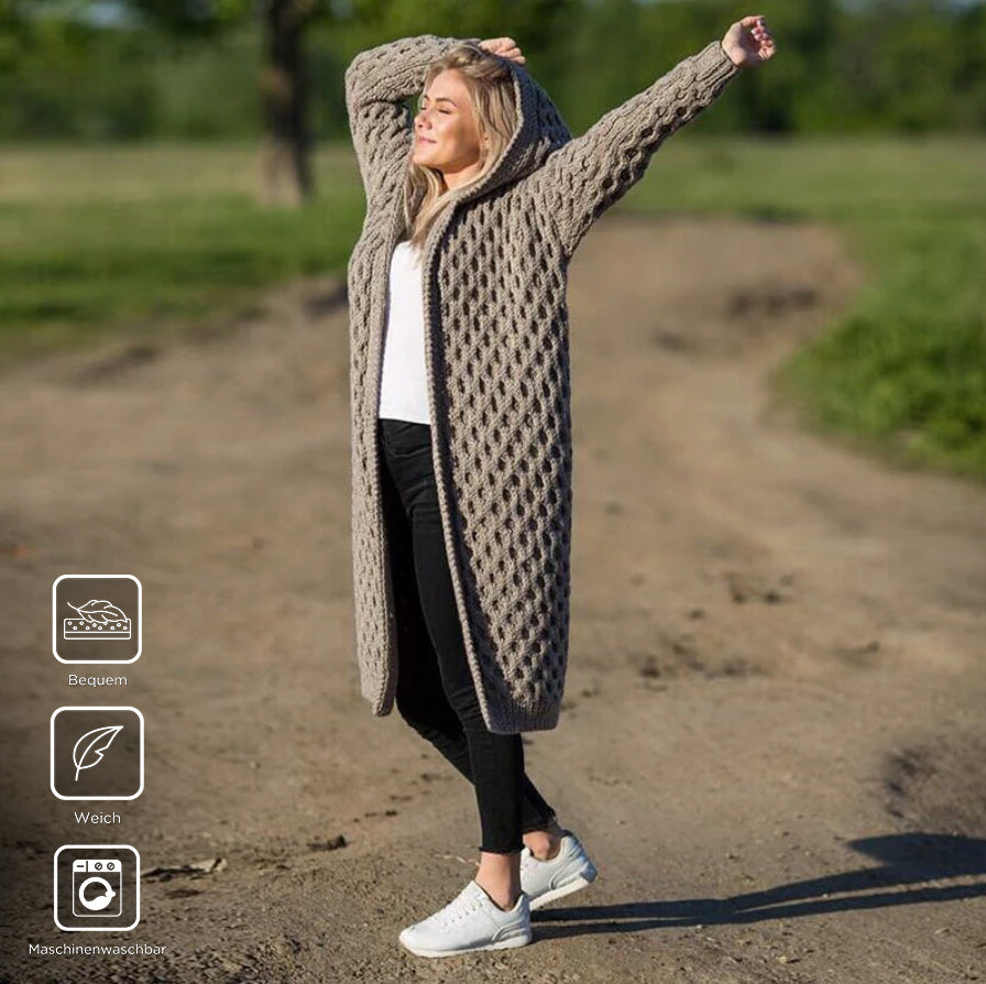 Trina Vest | Oversized Capuchon Vest